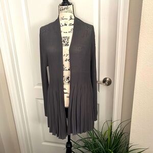 Eileen Fisher Open Front Cardigan Sweater